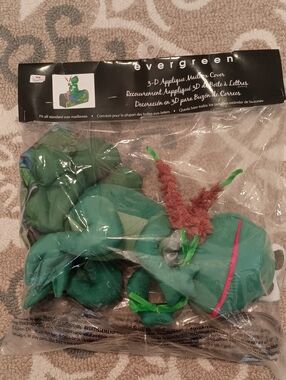 Evergreen Frog 3-D Applique Mailbox Cover